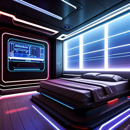 Galactic Spacecraft Interior Midjourney Prompt - Customizable Sci-Fi Inspiration for Designers and Artists. - Socialdraft