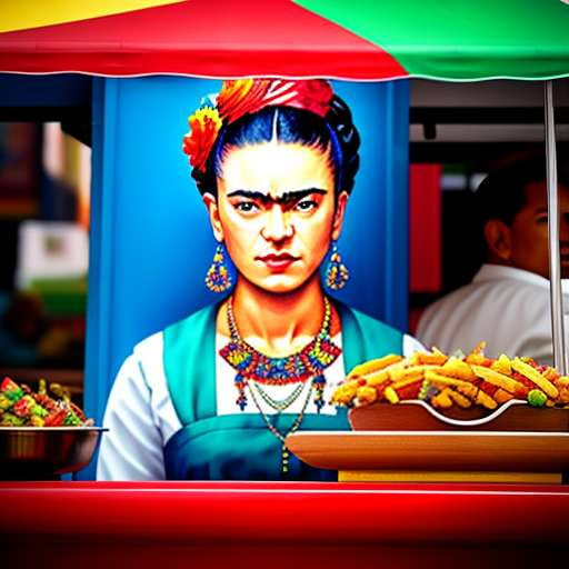 Venezuelan Food Truck Portrait Midjourney Creator - Socialdraft