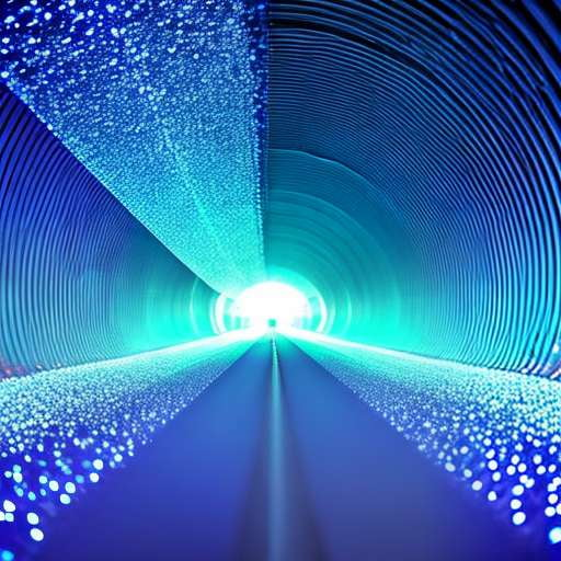 Midjourney Tunnel of Lights Image Prompt - Socialdraft