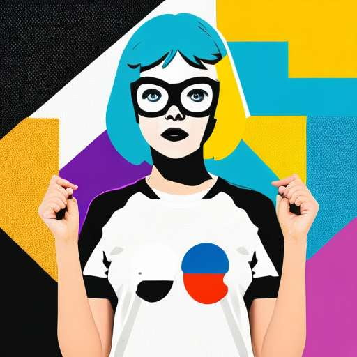 Customizable Girls T-shirt Midjourney Prompt - Mockup Design - Socialdraft