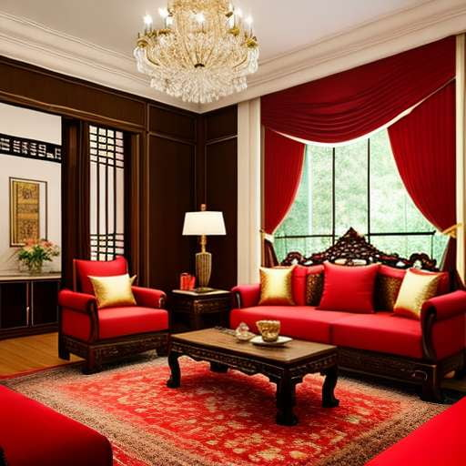 Chinese Interior Design Midjourney Prompt - Create Your Own Chinese-themed Home Design - Socialdraft