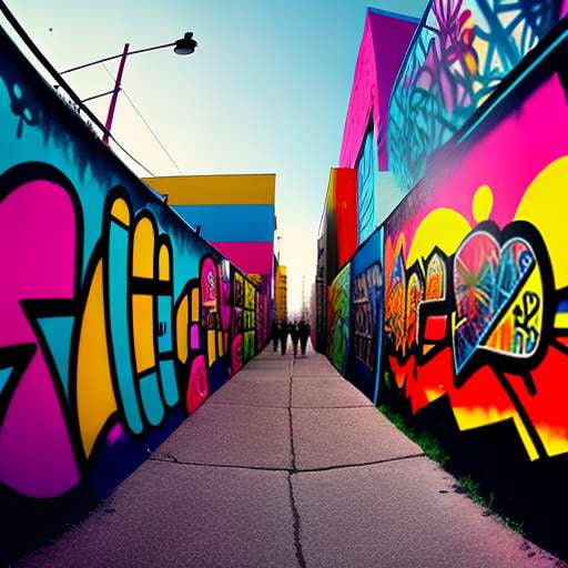 Graffiti Alley Midjourney: Create Your Own Urban Art - Socialdraft