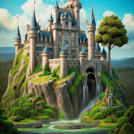 Fantastical Fortress Midjourney Prompts: Create Realistic Castles - Socialdraft