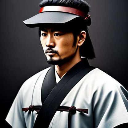 Samurai Sword Portrait Midjourney - Customizable Text-to-Image Prompts - Socialdraft