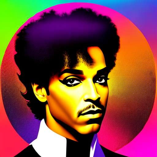 "Prince Pop Art" Midjourney Prompt - Customizable Image Generation - Socialdraft