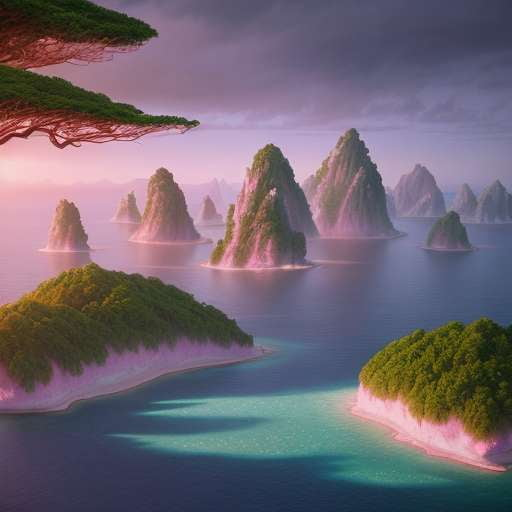 Island Dreamscape: Midjourney Prompt for Coral Paradise - Socialdraft