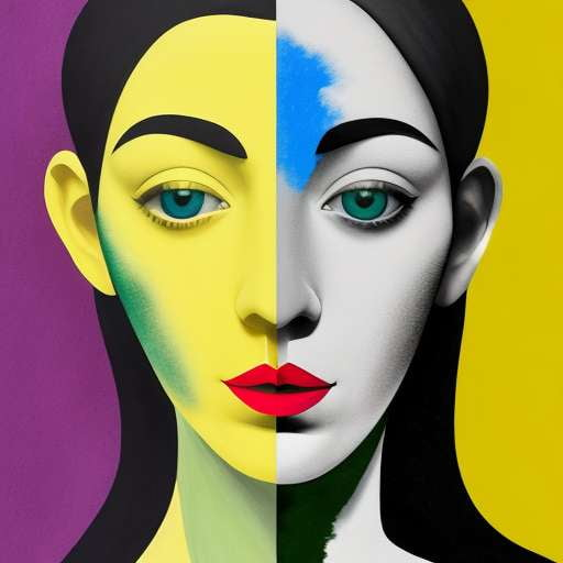Color Diffusion Portraits - Create Your Own Artistic Masterpiece with Midjourney Prompts - Socialdraft