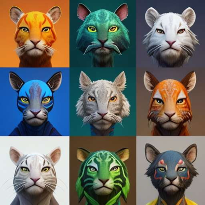 "Wildlife-Inspired Midjourney Avatars for Authentic Online Presence" - Socialdraft