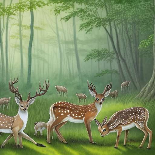 Midjourney Woodland Animals Art Prompts for Custom Creations - Socialdraft