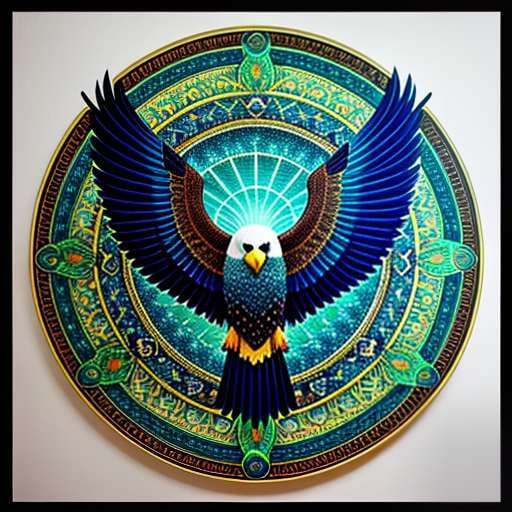 Eagle Mandala Customizable Midjourney Prompt for Stunning Images - Socialdraft