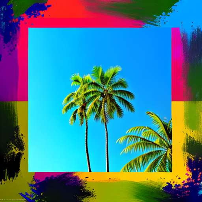 Palm Tree Midjourney Prompt: Creative Customizable Image Generation - Socialdraft