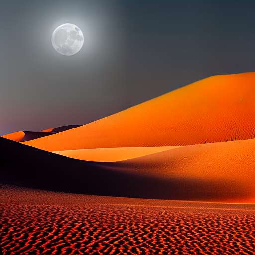 Desert Moon Image Prompts for Midjourney Journeying - Socialdraft