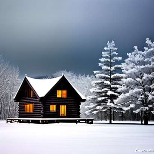 Frosty Getaway Midjourney Prompt - Customizable Winter Scene Image Creation - Socialdraft