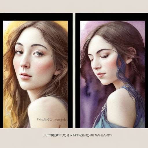 Watercolor Portrait Midjourney Prompts for Stunning Masterpieces - Socialdraft