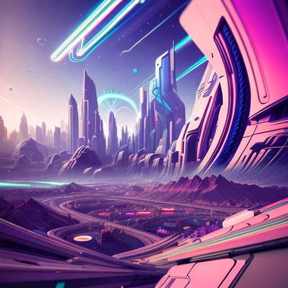 "Future Realms": Custom Midjourney Sci-Fi World Building Prompts - Socialdraft