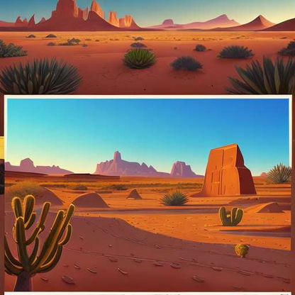 "Create Your Own Pixar Style Desert Environments with Midjourney Prompts" - Socialdraft