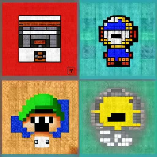 Pixel Art Game Design Midjourney Prompts - Socialdraft