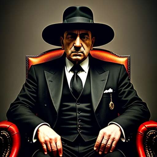 "Custom Mafia Portrait Midjourney Prompt - Create Your Own Gangster Masterpiece" - Socialdraft