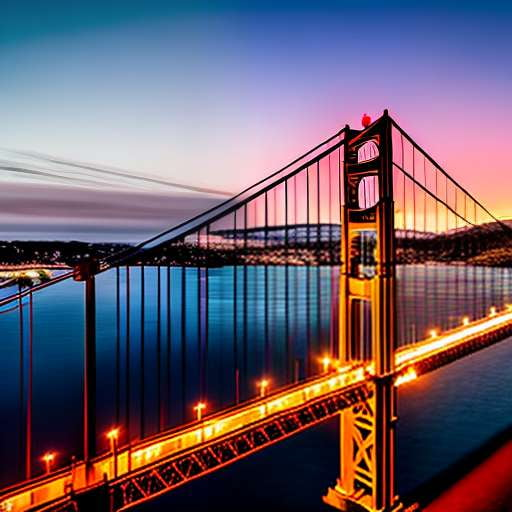 "Golden Gate Bridge Diorama Midjourney Prompt: Create Your Own San Francisco Masterpiece" - Socialdraft