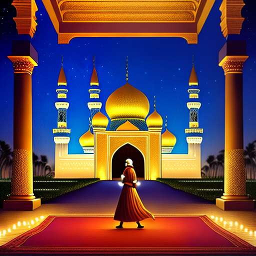 "Arabian Nights" Midjourney Image Generation Prompt - Socialdraft
