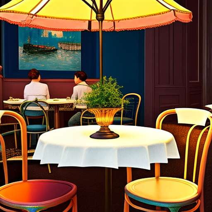 French Cafe Midjourney Prompt: Create your own Parisian Masterpiece - Socialdraft