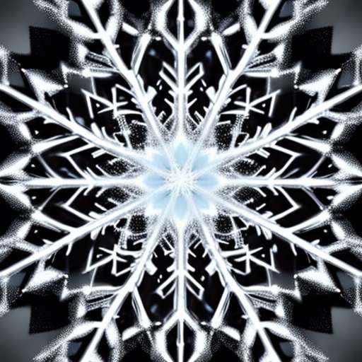 Snowflake Electron Microscopy Midjourney Prompt | Customizable Artwork Ideas - Socialdraft