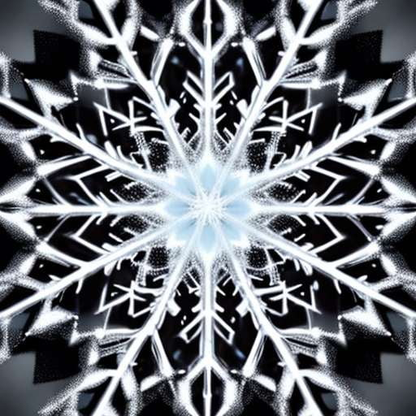 Snowflake Electron Microscopy Midjourney Prompt | Customizable Artwork Ideas - Socialdraft