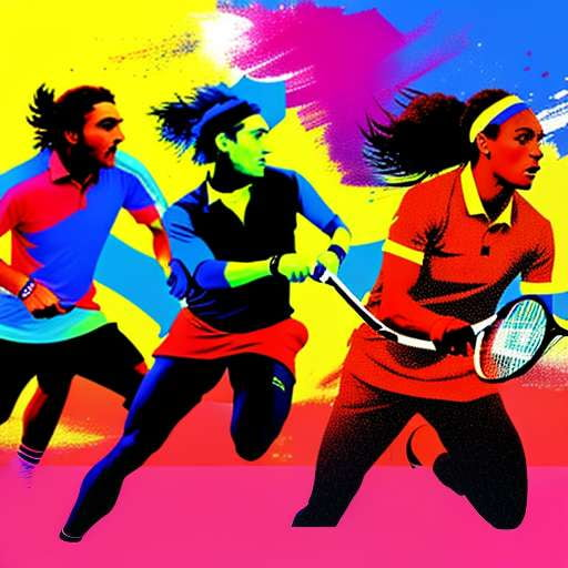 Tennis Legends Midjourney Art Prompt: Create Your Own Masterpiece - Socialdraft