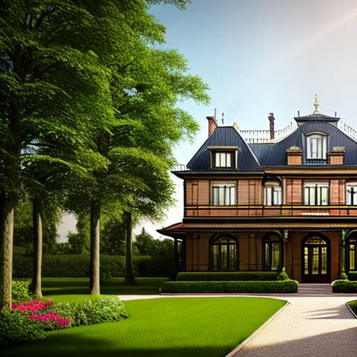 Greenhouse Mansion Midjourney Prompt - Create Your Own Picturesque Paradise - Socialdraft