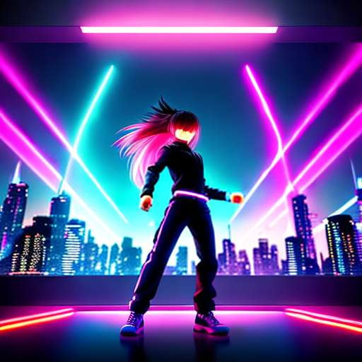 Anime Dance Midjourney Prompt: Explosive Action Edition - Socialdraft