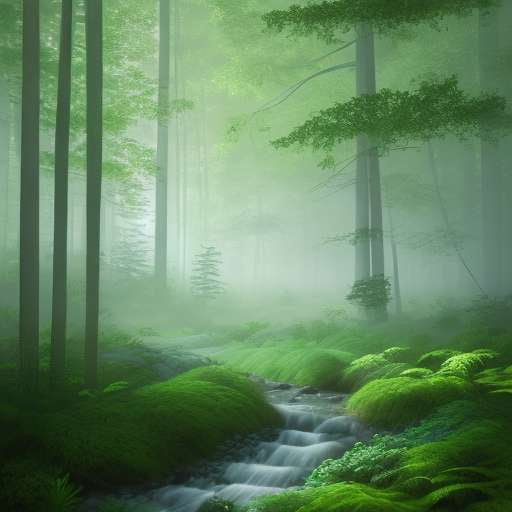 Midjourney Forest Landscapes: Customizable and Lush Prompts - Socialdraft