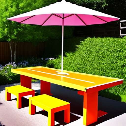 Customized Beer Pong Table Midjourney Prompt for Your Party - Socialdraft