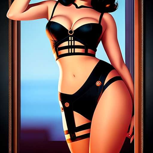 Sultry Pin-Up Girls - Customizable Midjourney Image Prompts - Socialdraft