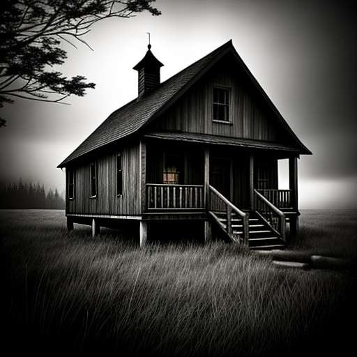 Creepy Cabin Midjourney Prompt - Create Your Own Haunted Hideaway - Socialdraft