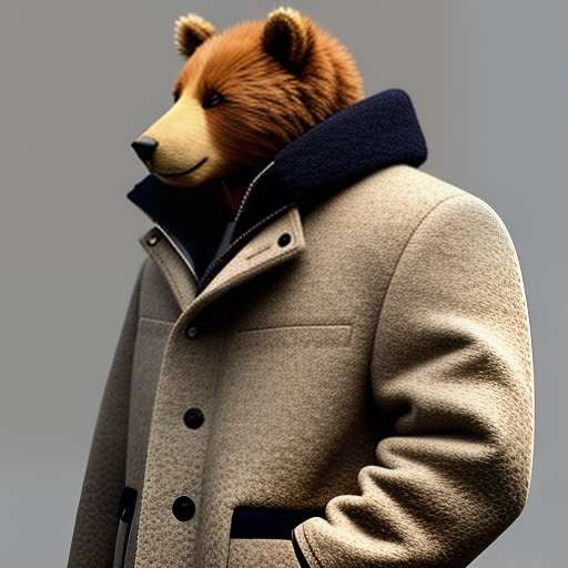 "Wooly Teddy Jacket" Midjourney Prompt - Customize Your Own Furry Winter Wear - Socialdraft