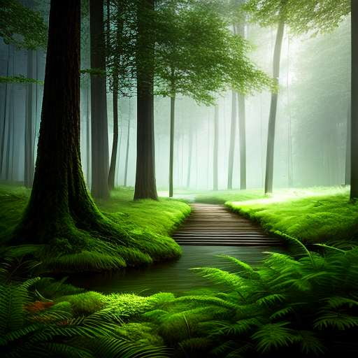 Spiritual Forest Midjourney Prompt - Create Your Own Enchanting Forest Scene - Socialdraft