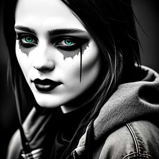 Modern Grunge Portrait Midjourney Prompt - Personalized Art Creation Tool - Socialdraft