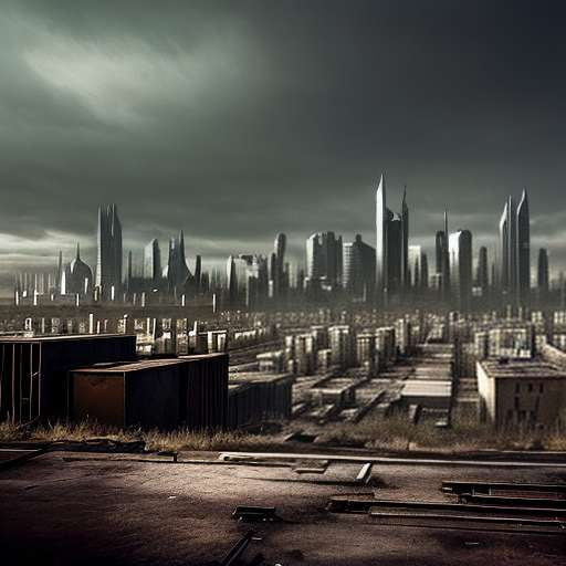"Apocalypse Now" Midjourney Prompt for Post-Apocalyptic Cityscape Image Generation - Socialdraft