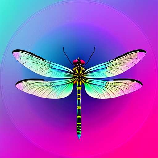 Mandala Dragonfly Midjourney Image Prompt - Create Your Own Masterpiece! - Socialdraft