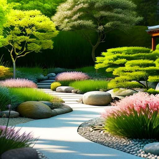 "Cherry Blossom Zen Garden" Midjourney Prompt - Socialdraft