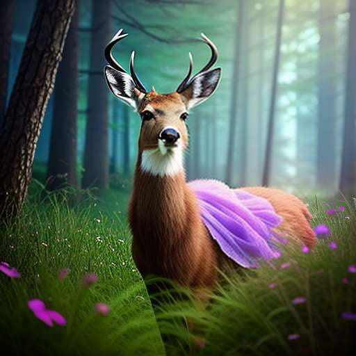 Chiffon Deer Midjourney Prompt: Create Stunning Artwork - Socialdraft