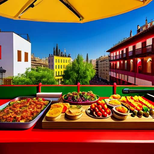 Spanish Tapas Board Midjourney Prompt: Create Your Own Delicious Spread - Socialdraft
