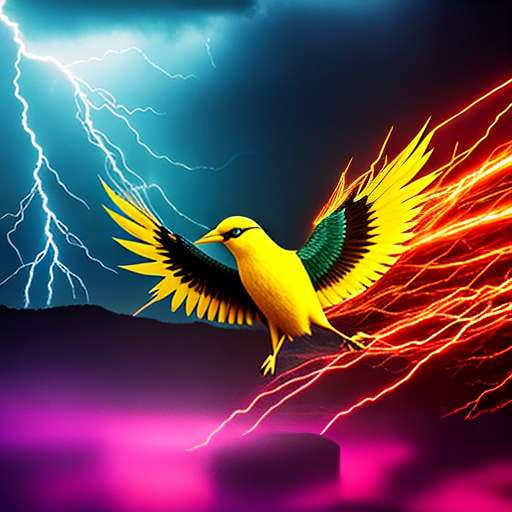 Zapdos Lightning Storm Midjourney Prompt - Socialdraft