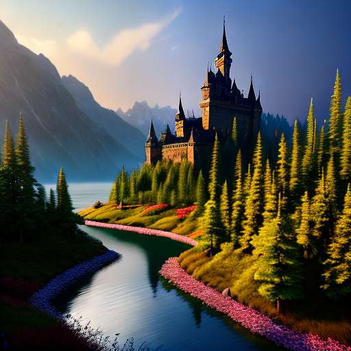 Fantasy Castle Midjourney Prompts for DIY Art Projects - Socialdraft