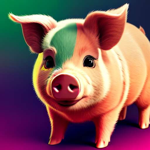 "Customize Your Own Midjourney Pig Portrait Prompt" - Socialdraft