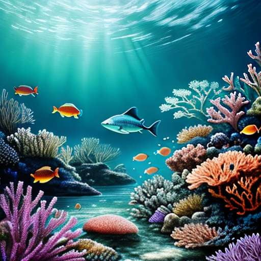 "Oceanic Wonders" - Custom Underwater Midjourney Prompts - Socialdraft