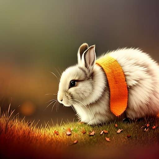 Fall Meadow Bunny Midjourney Prompt - Socialdraft