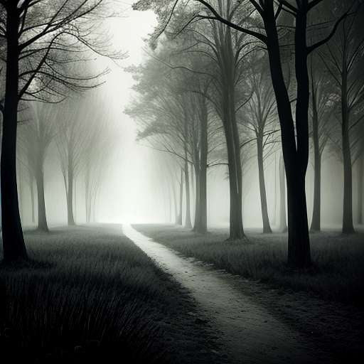Haunted Forest Midjourney Prompt: Shadowy & Mysterious - Socialdraft