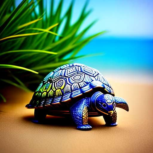 Mandala Turtle Midjourney Prompt - Create your own intricate turtle art - Socialdraft