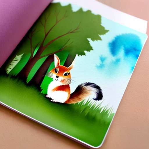 "Adorable Forest Animals" Midjourney Sticker Sheet for Customizing - Socialdraft